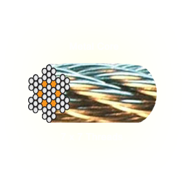 7x7 Galvanized Steel Wire Rope