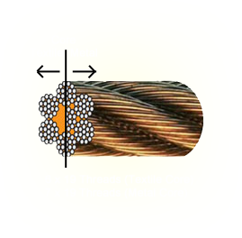 6/7x19 Galvanized Steel Wire Rope