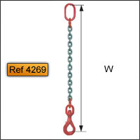 Ref 4269 : 1 ring + 1 hook - V.A. to reel