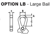 Beam Flange Clamps Option LB