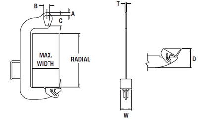 Pivoting Coil Hook